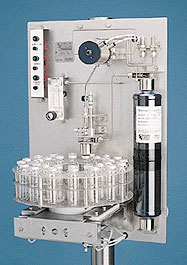 Picture of an automatic sampling system